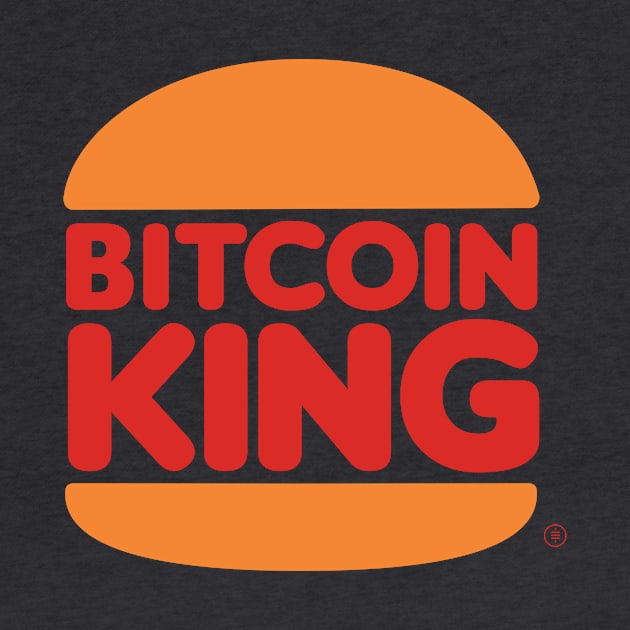 Bitcoin King Burger by Satoshi Symbol